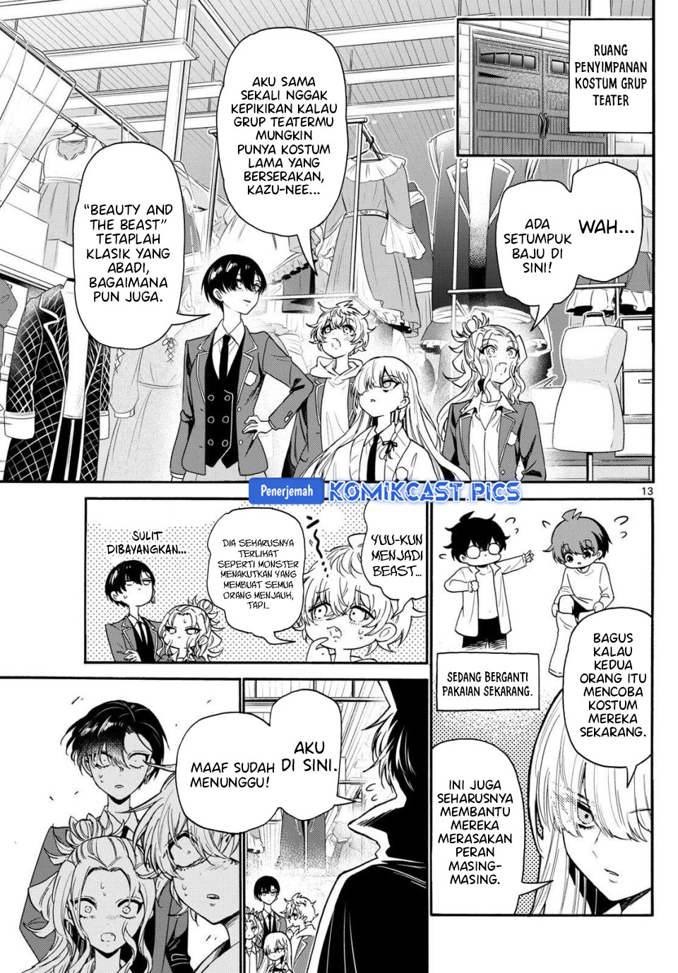 Mikadono Sanshimai wa Angai, Choroi Chapter 163 Bahasa Indonesia