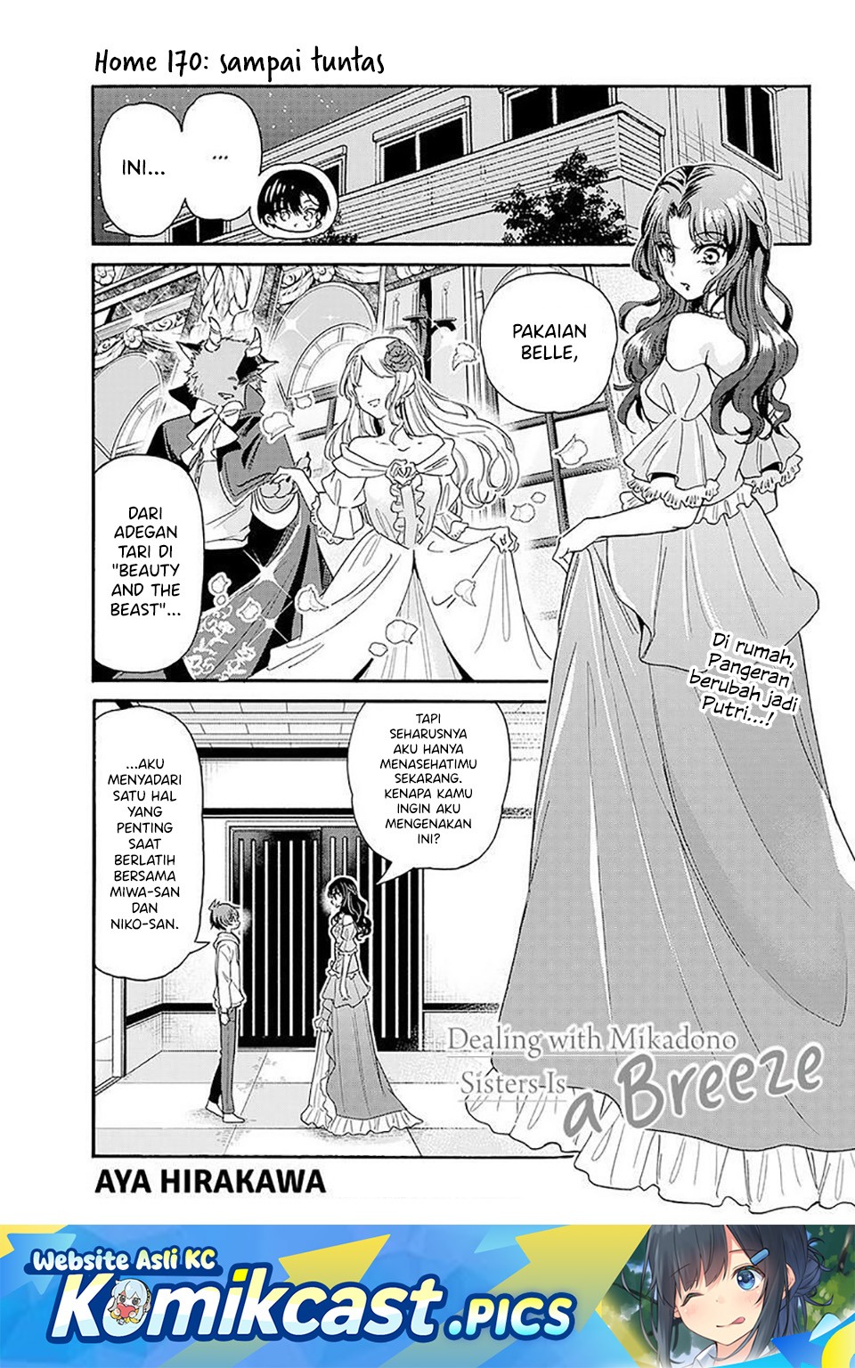 Mikadono Sanshimai wa Angai, Choroi Chapter 170 Bahasa Indonesia