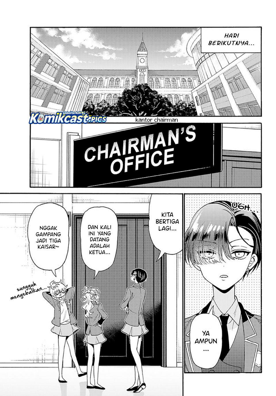 Mikadono Sanshimai wa Angai, Choroi Chapter 170 Bahasa Indonesia
