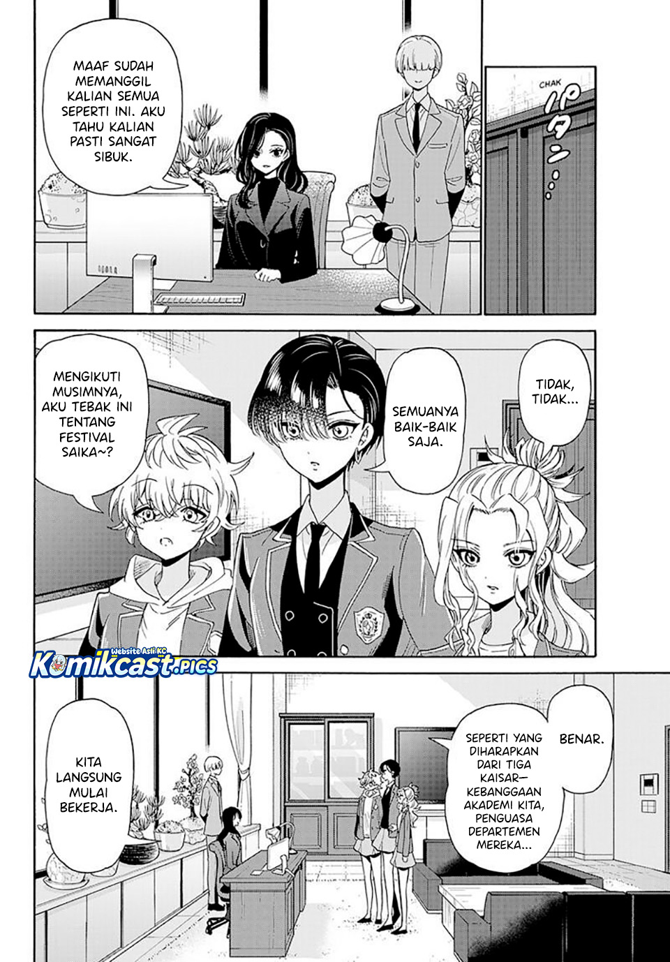 Mikadono Sanshimai wa Angai, Choroi Chapter 170 Bahasa Indonesia