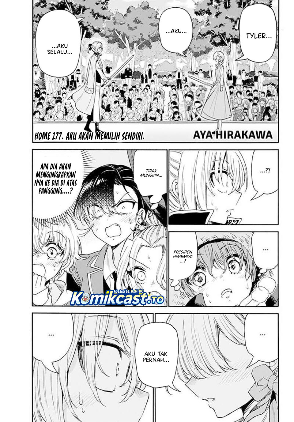 Mikadono Sanshimai wa Angai, Choroi Chapter 177 Bahasa Indonesia