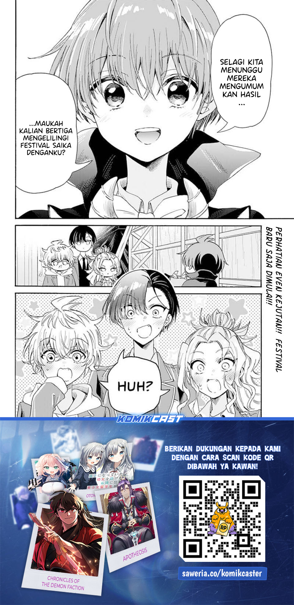 Mikadono Sanshimai wa Angai, Choroi Chapter 177 Bahasa Indonesia