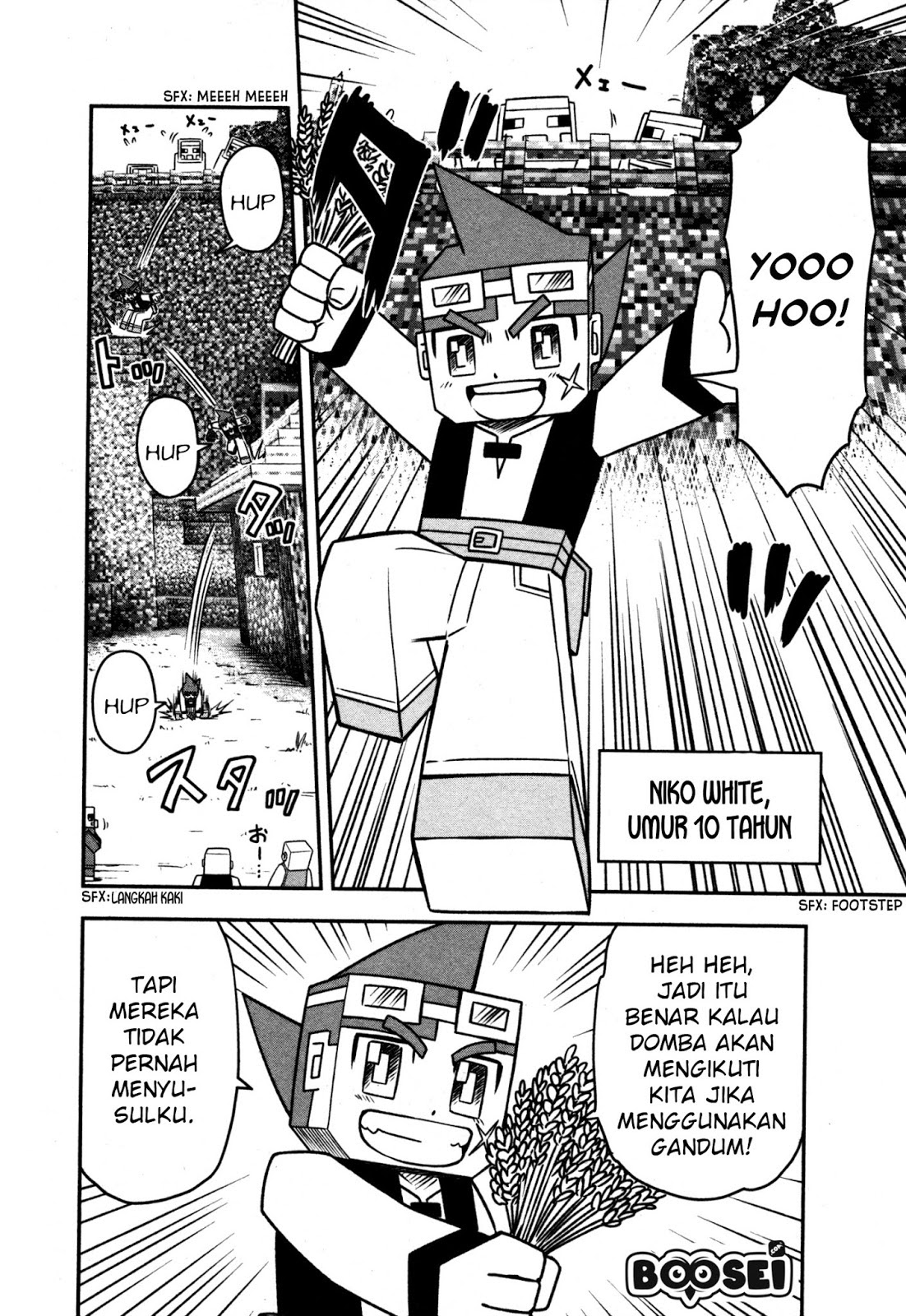 Minecraft: Sekai no Hate no Tabi Chapter 01 Bahasa Indonesia