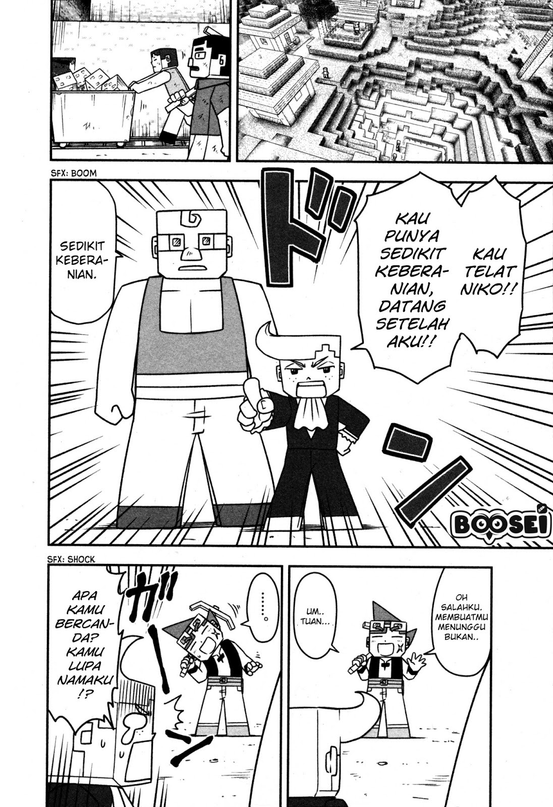 Minecraft: Sekai no Hate no Tabi Chapter 01 Bahasa Indonesia