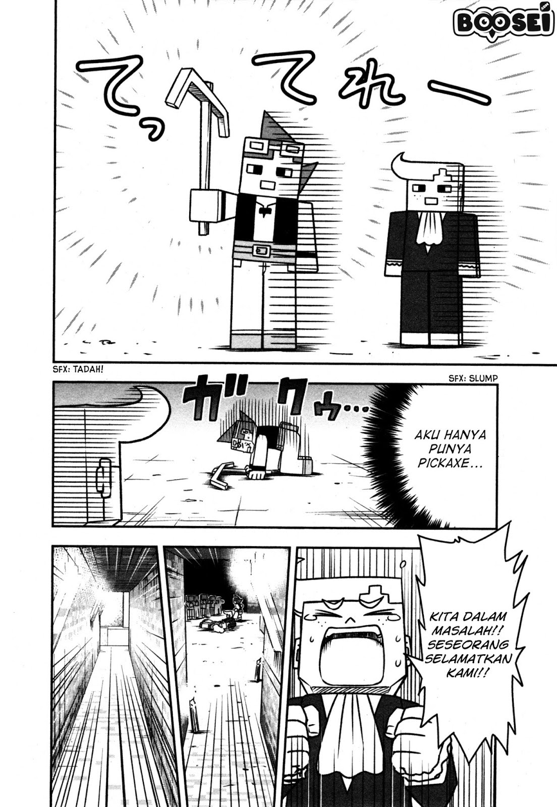 Minecraft: Sekai no Hate no Tabi Chapter 01 Bahasa Indonesia