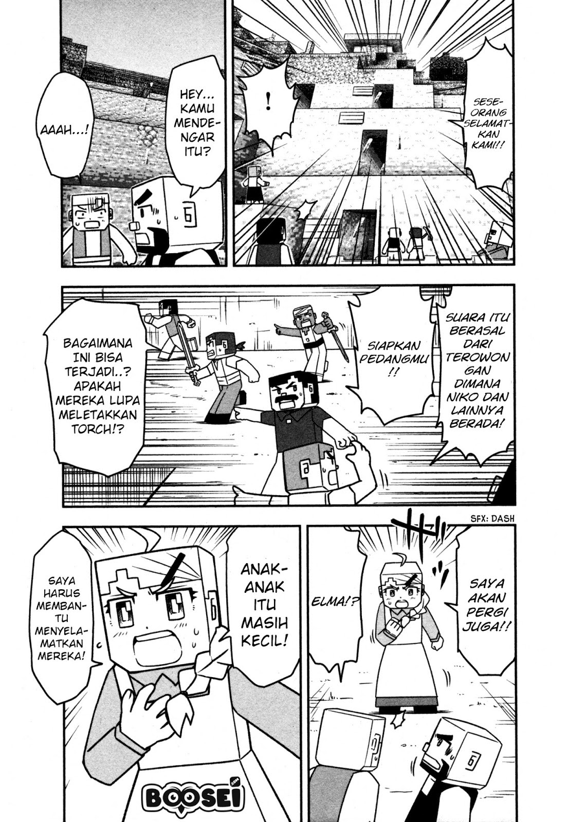 Minecraft: Sekai no Hate no Tabi Chapter 01 Bahasa Indonesia