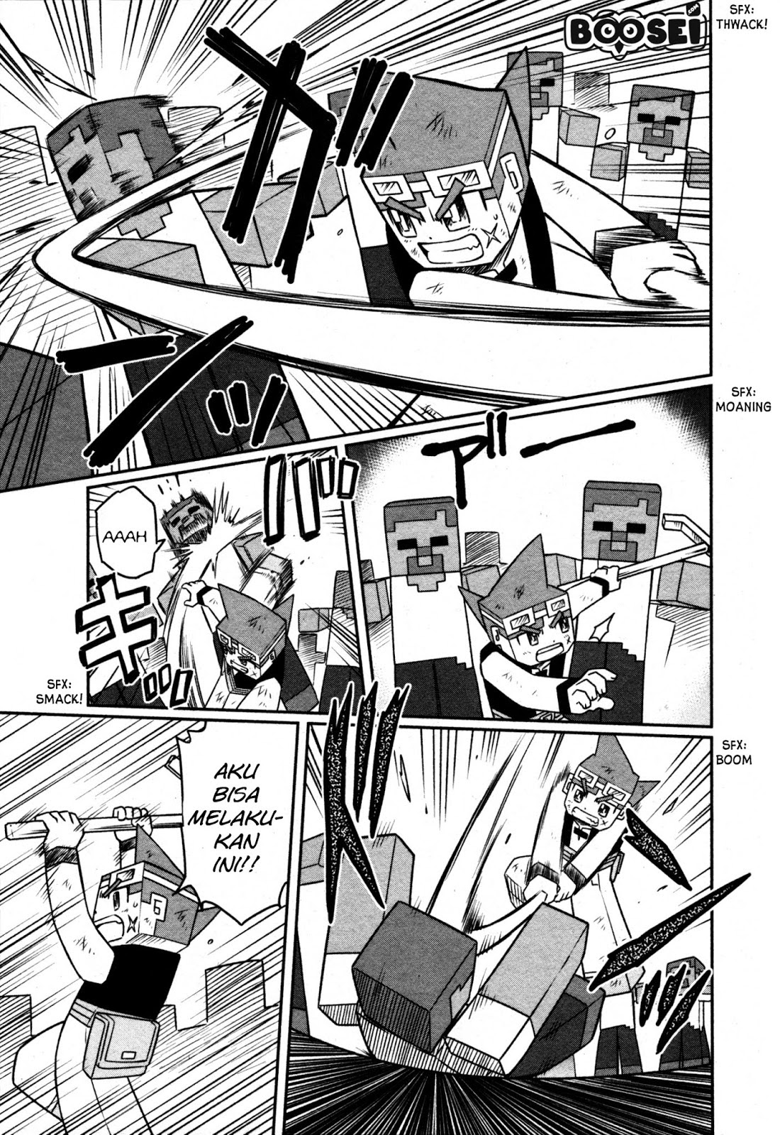 Minecraft: Sekai no Hate no Tabi Chapter 01 Bahasa Indonesia