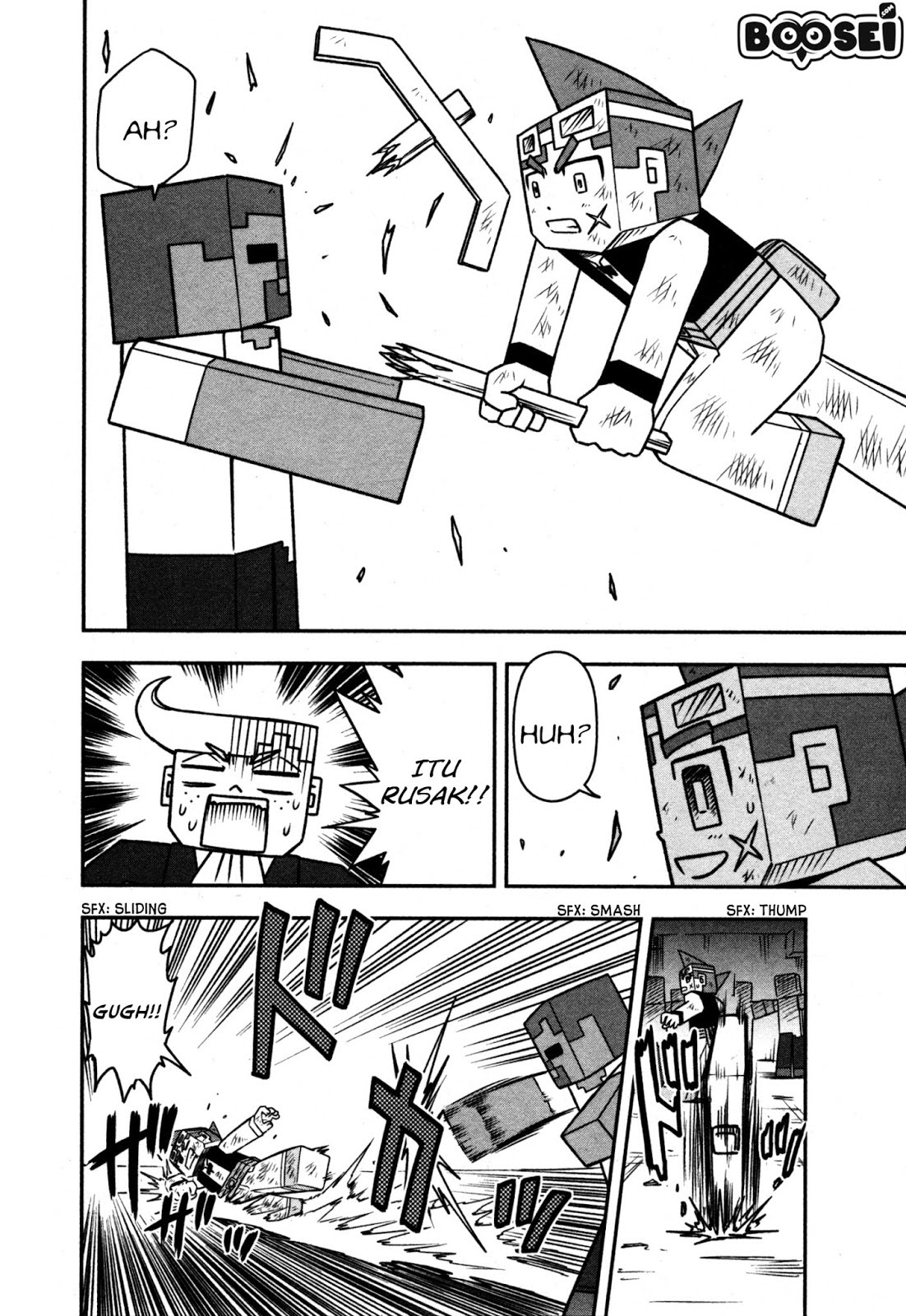 Minecraft: Sekai no Hate no Tabi Chapter 01 Bahasa Indonesia