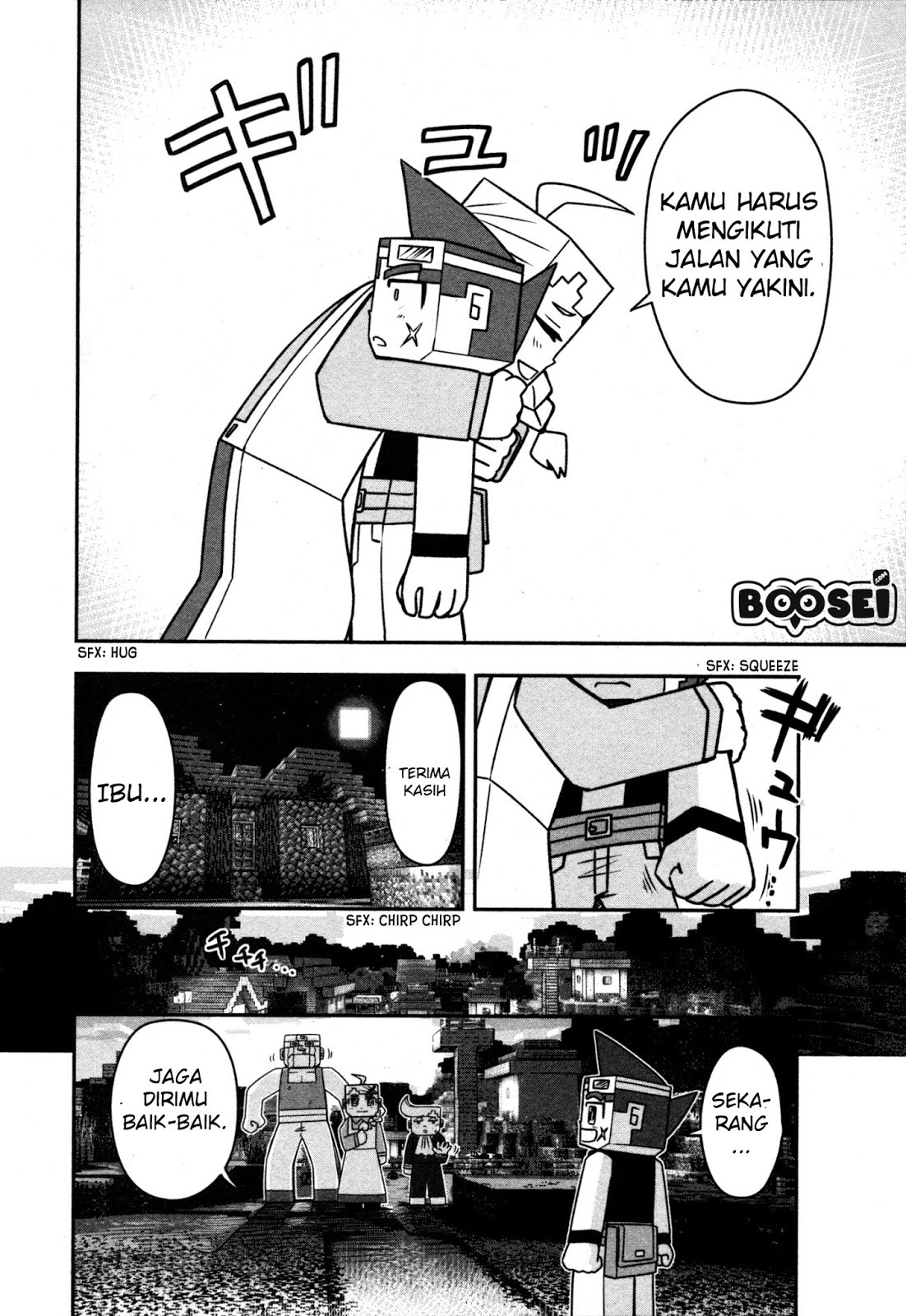 Minecraft: Sekai no Hate no Tabi Chapter 01 Bahasa Indonesia