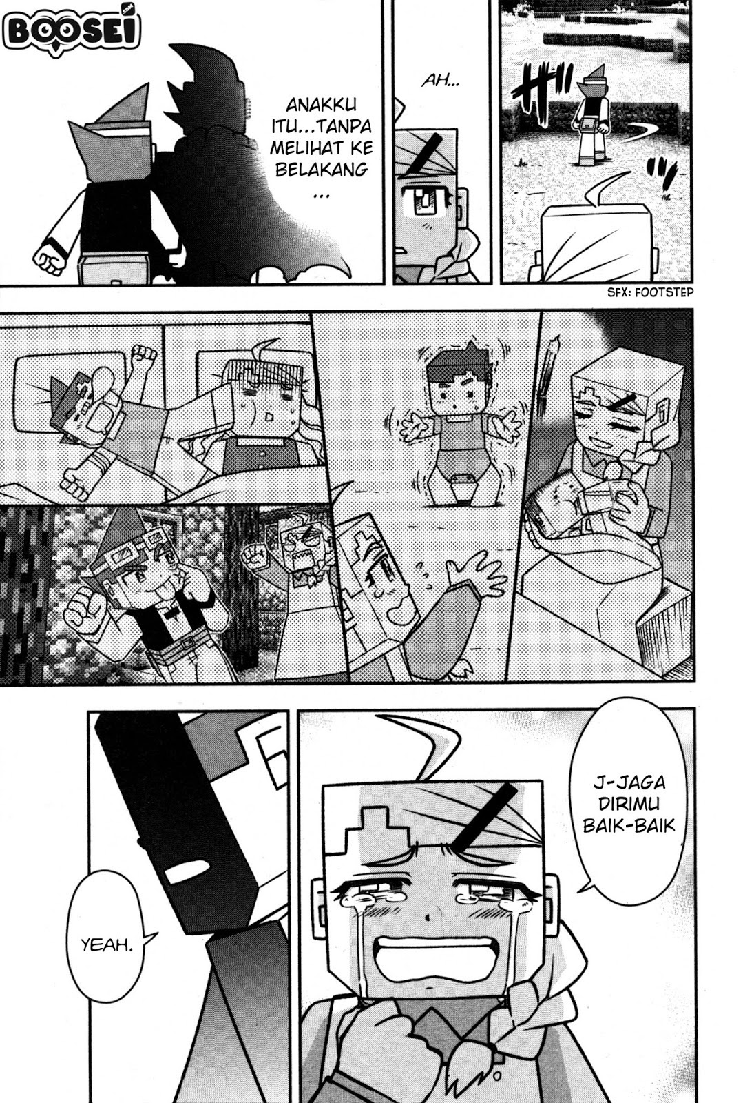 Minecraft: Sekai no Hate no Tabi Chapter 01 Bahasa Indonesia