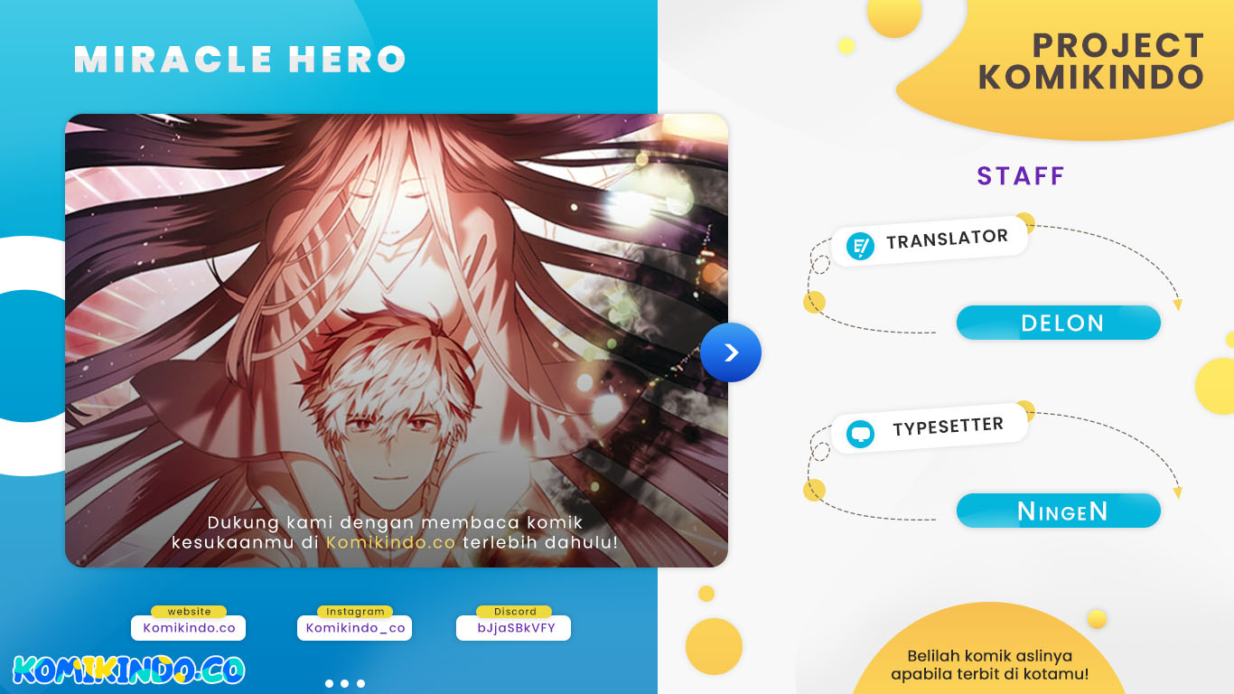 Miracle Hero! Chapter 61 Bahasa Indonesia