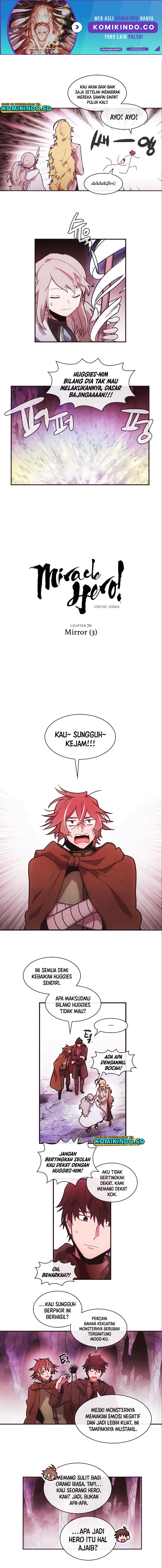 Miracle Hero! Chapter 70 Bahasa Indonesia