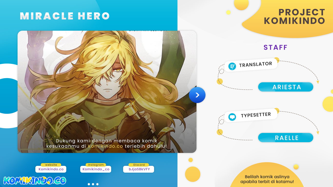 Miracle Hero! Chapter 77 Bahasa Indonesia
