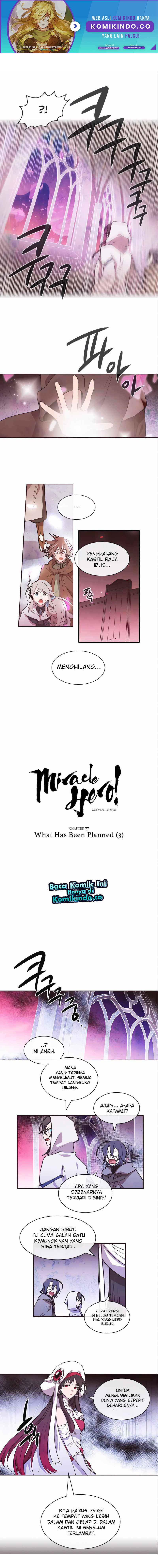 Miracle Hero! Chapter 77 Bahasa Indonesia