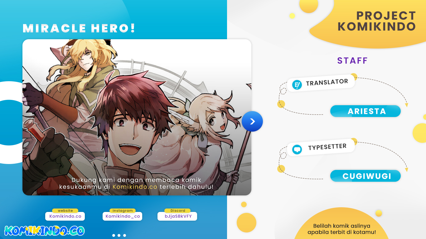 Miracle Hero! Chapter 104 Bahasa Indonesia