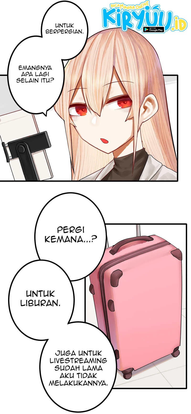 Miss, Don’t Livestream it! Chapter 36.1 Bahasa Indonesia