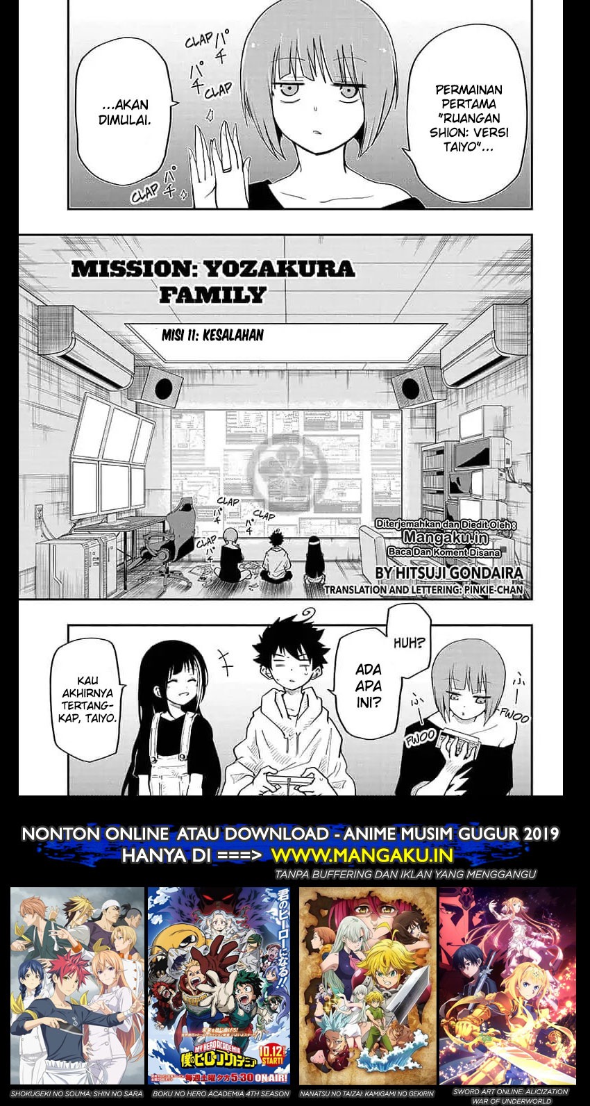 Dilarang COPAS - situs resmi www.mangacanblog.com - Komik mission yozakura family 011 - chapter 11 12 Indonesia mission yozakura family 011 - chapter 11 Terbaru 1|Baca Manga Komik Indonesia|Mangacan