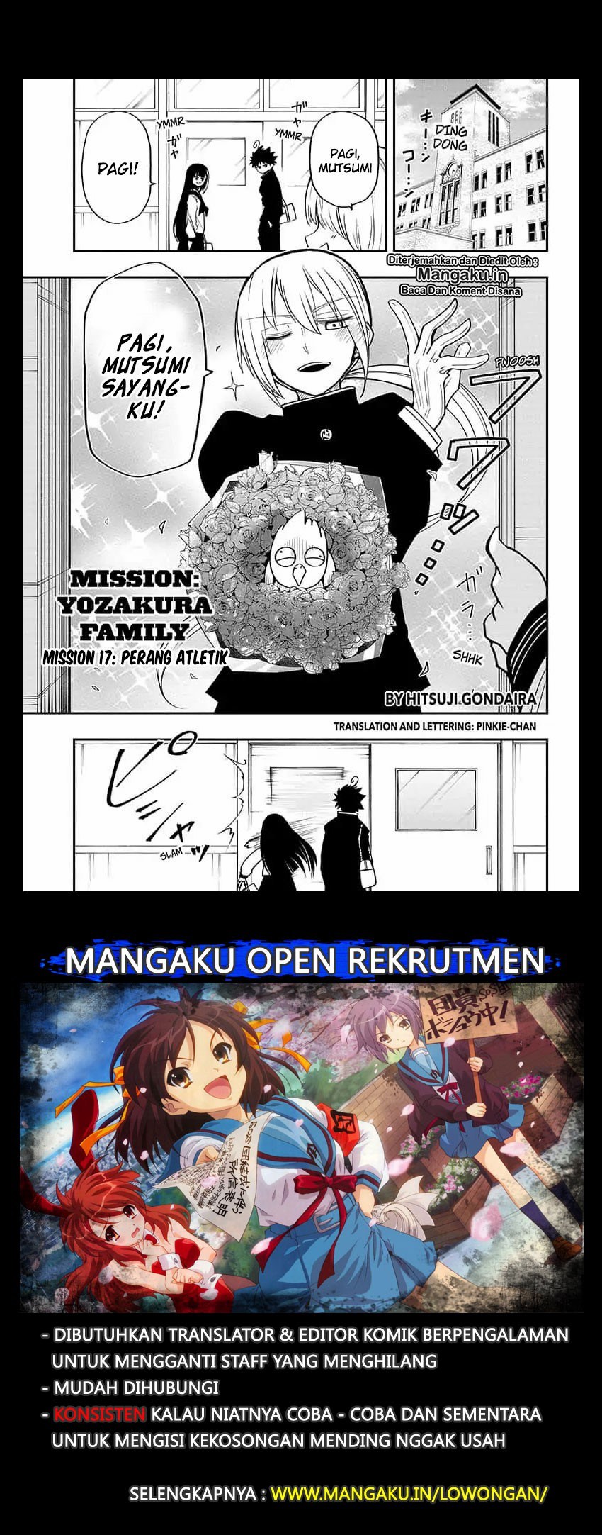 Dilarang COPAS - situs resmi www.mangacanblog.com - Komik mission yozakura family 017 - chapter 17 18 Indonesia mission yozakura family 017 - chapter 17 Terbaru 1|Baca Manga Komik Indonesia|Mangacan