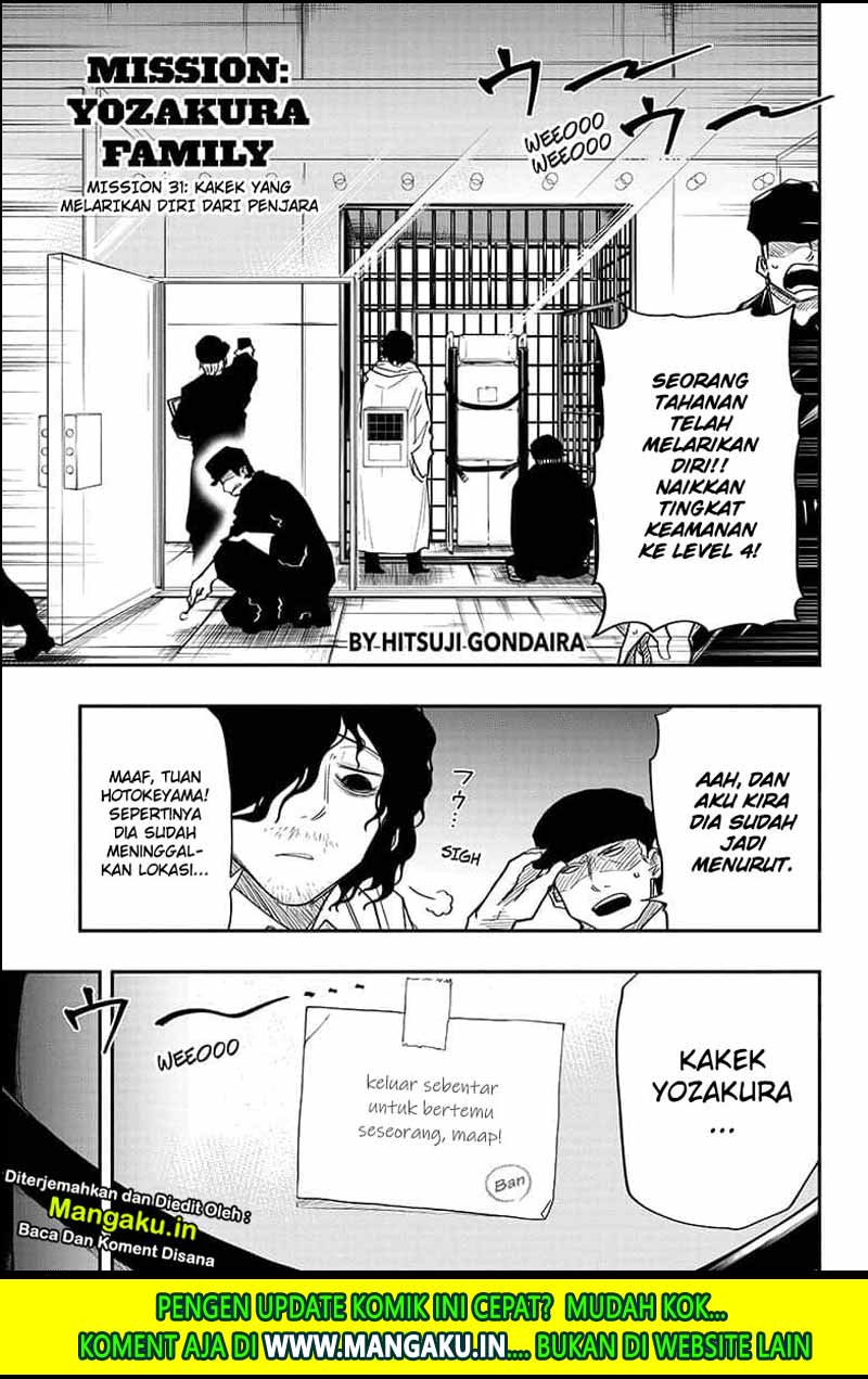 Mission: Yozakura Family chapter 31