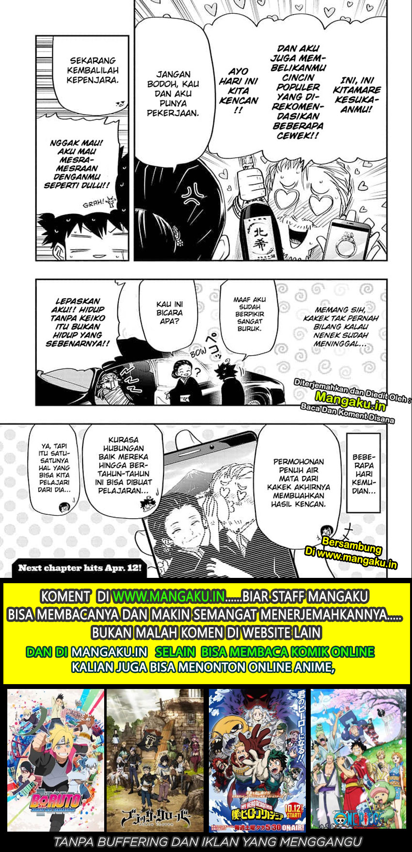 Mission: Yozakura Family chapter 31