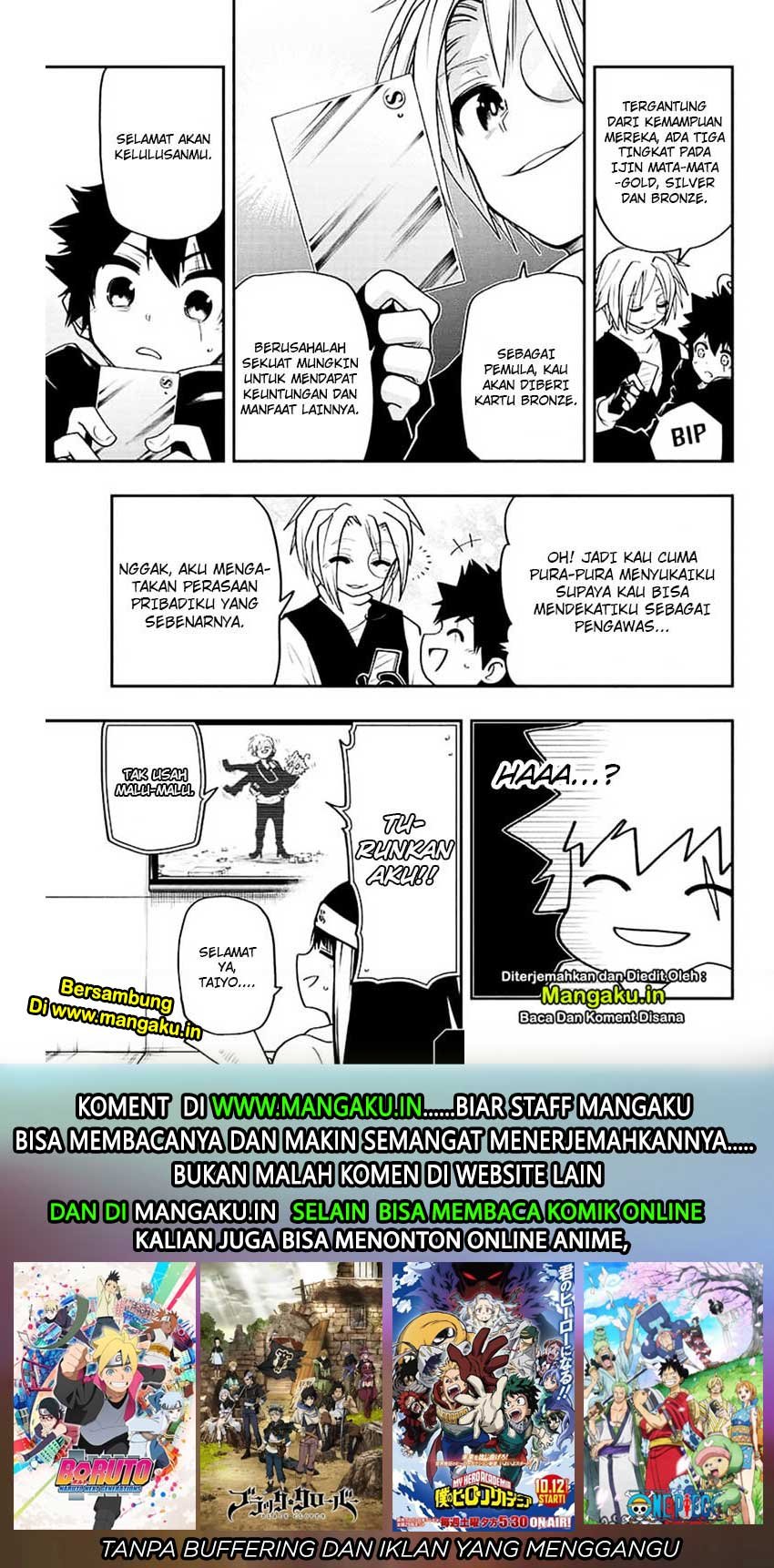 Mission: Yozakura Family chapter 34