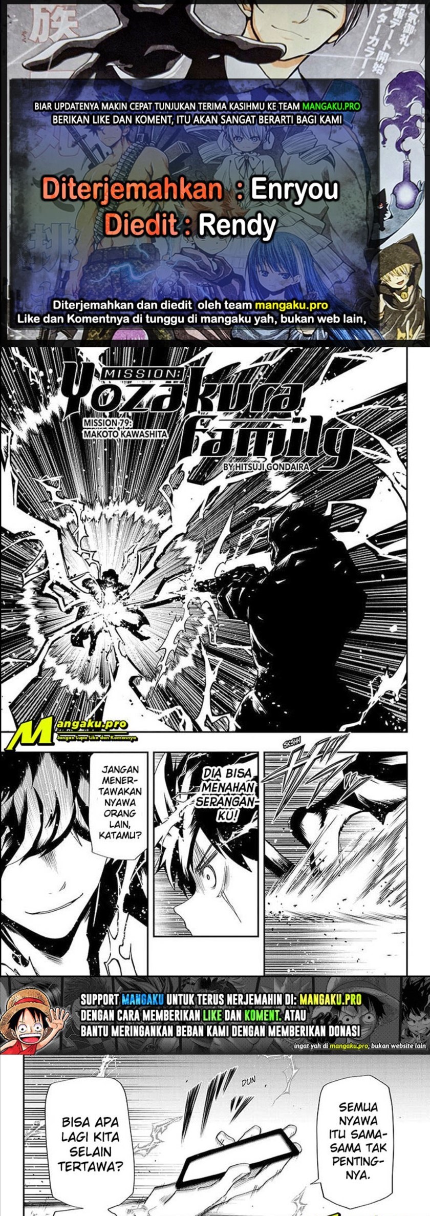 Dilarang COPAS - situs resmi www.mangacanblog.com - Komik mission yozakura family 079 - chapter 79 80 Indonesia mission yozakura family 079 - chapter 79 Terbaru 0|Baca Manga Komik Indonesia|Mangacan