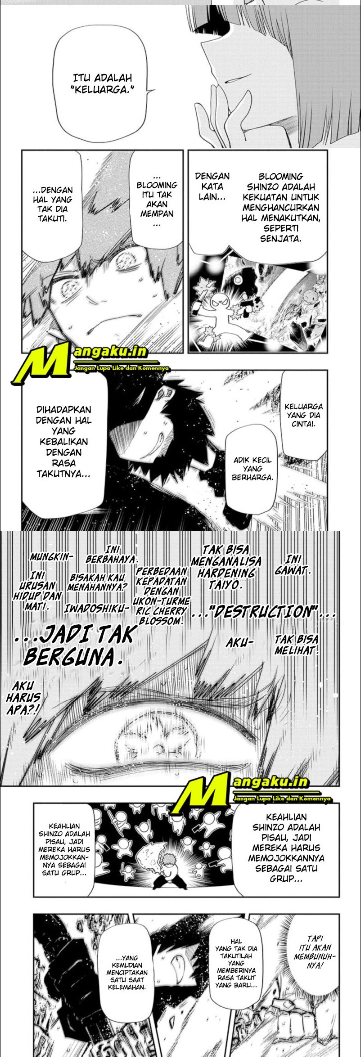 Mission: Yozakura Family chapter 92