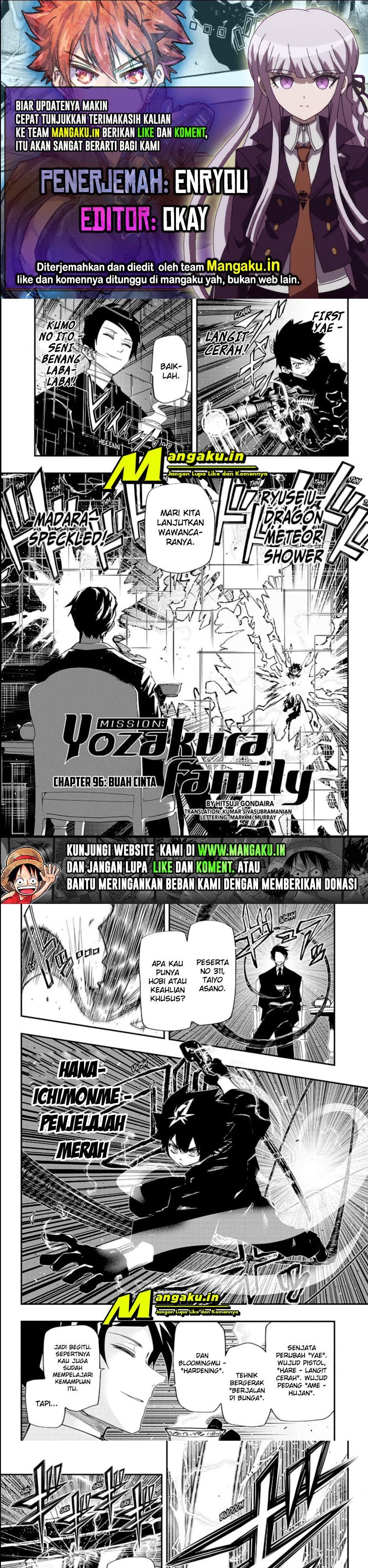 Dilarang COPAS - situs resmi www.mangacanblog.com - Komik mission yozakura family 096 - chapter 96 97 Indonesia mission yozakura family 096 - chapter 96 Terbaru 0|Baca Manga Komik Indonesia|Mangacan