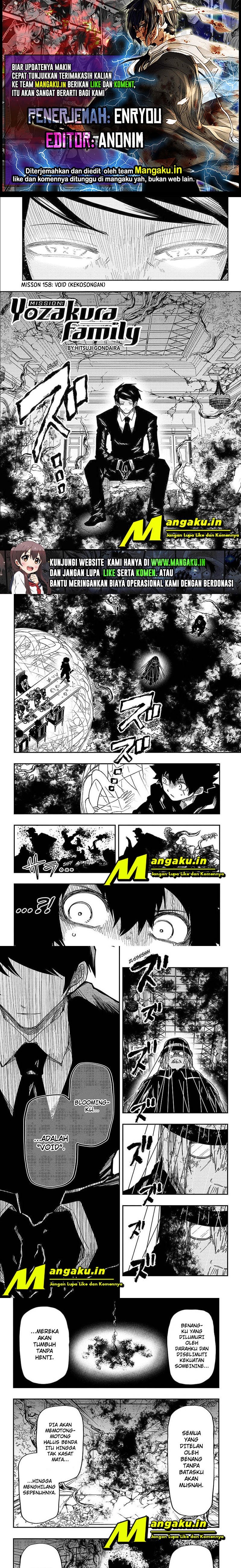 Dilarang COPAS - situs resmi www.mangacanblog.com - Komik mission yozakura family 158 - chapter 158 159 Indonesia mission yozakura family 158 - chapter 158 Terbaru 0|Baca Manga Komik Indonesia|Mangacan