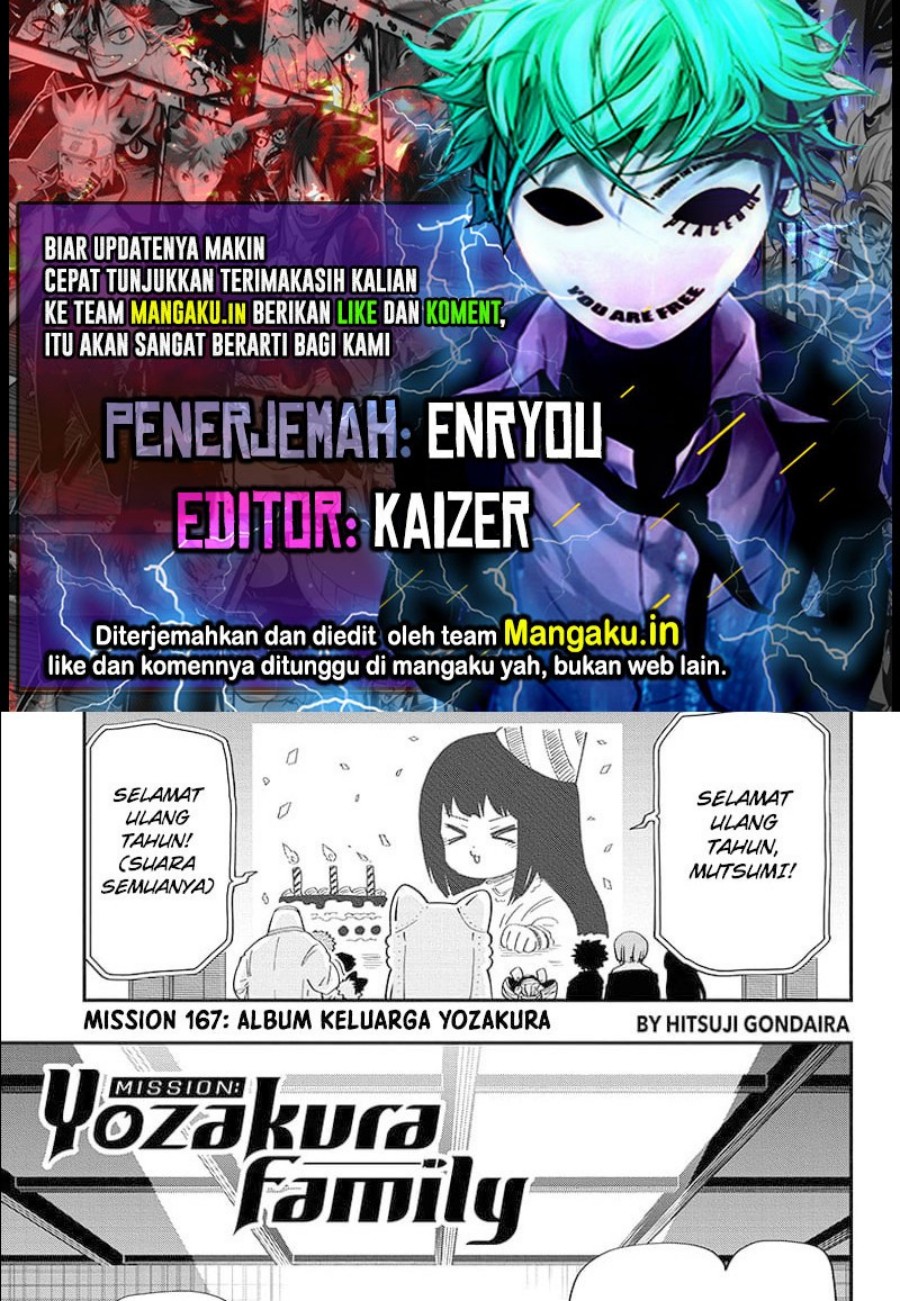 Dilarang COPAS - situs resmi www.mangacanblog.com - Komik mission yozakura family 167 - chapter 167 168 Indonesia mission yozakura family 167 - chapter 167 Terbaru 0|Baca Manga Komik Indonesia|Mangacan