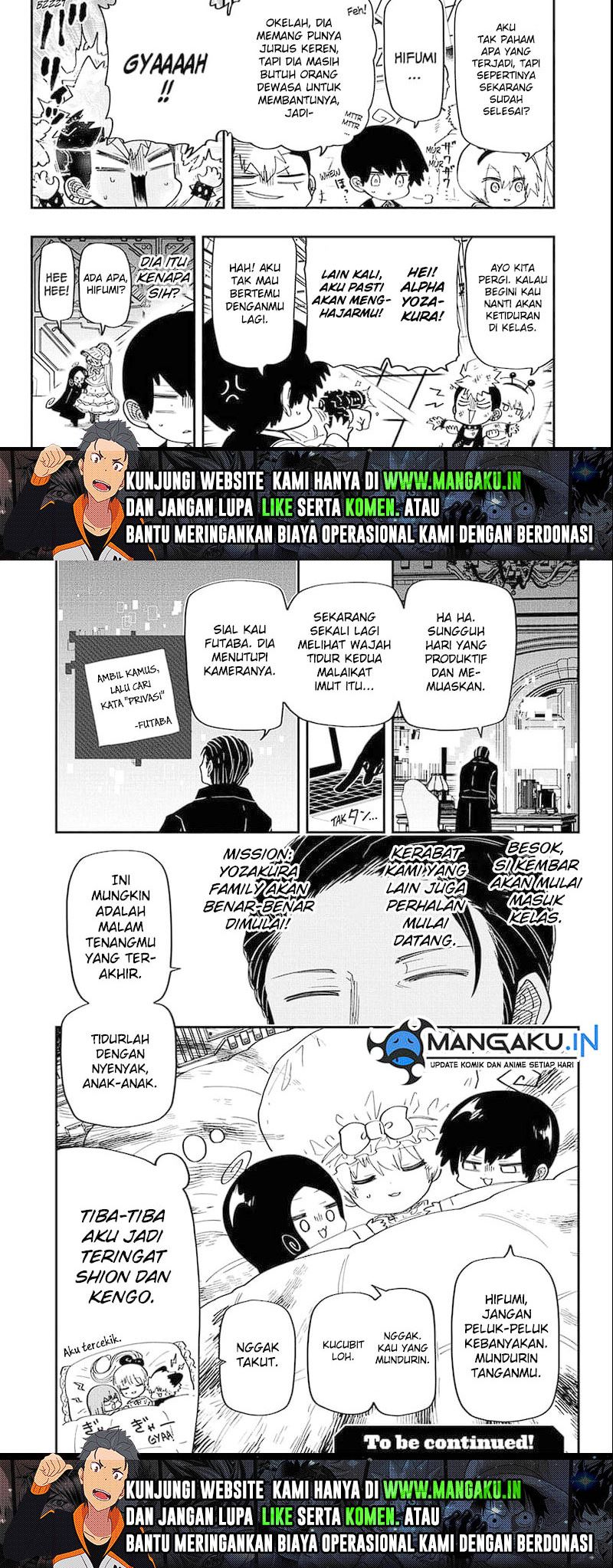 Mission: Yozakura Family Chapter 179 Bahasa Indonesia