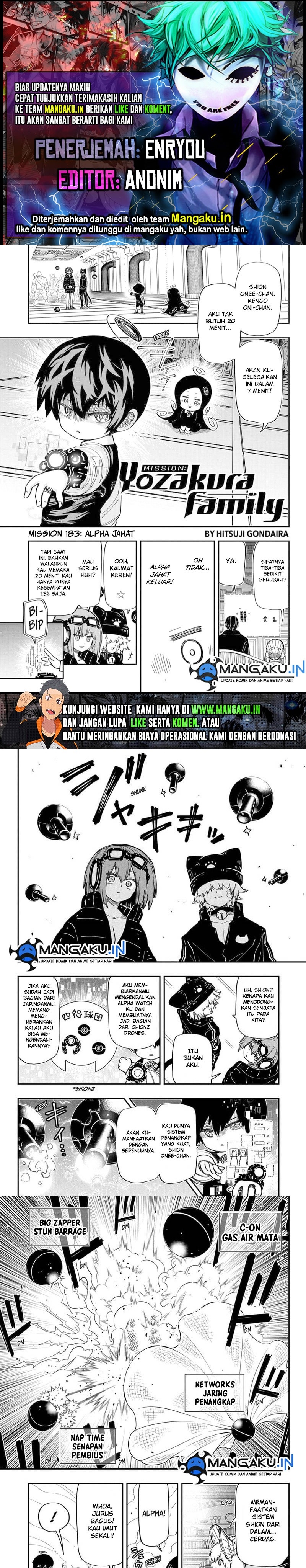 Dilarang COPAS - situs resmi www.mangacanblog.com - Komik mission yozakura family 183 - chapter 183 184 Indonesia mission yozakura family 183 - chapter 183 Terbaru 0|Baca Manga Komik Indonesia|Mangacan