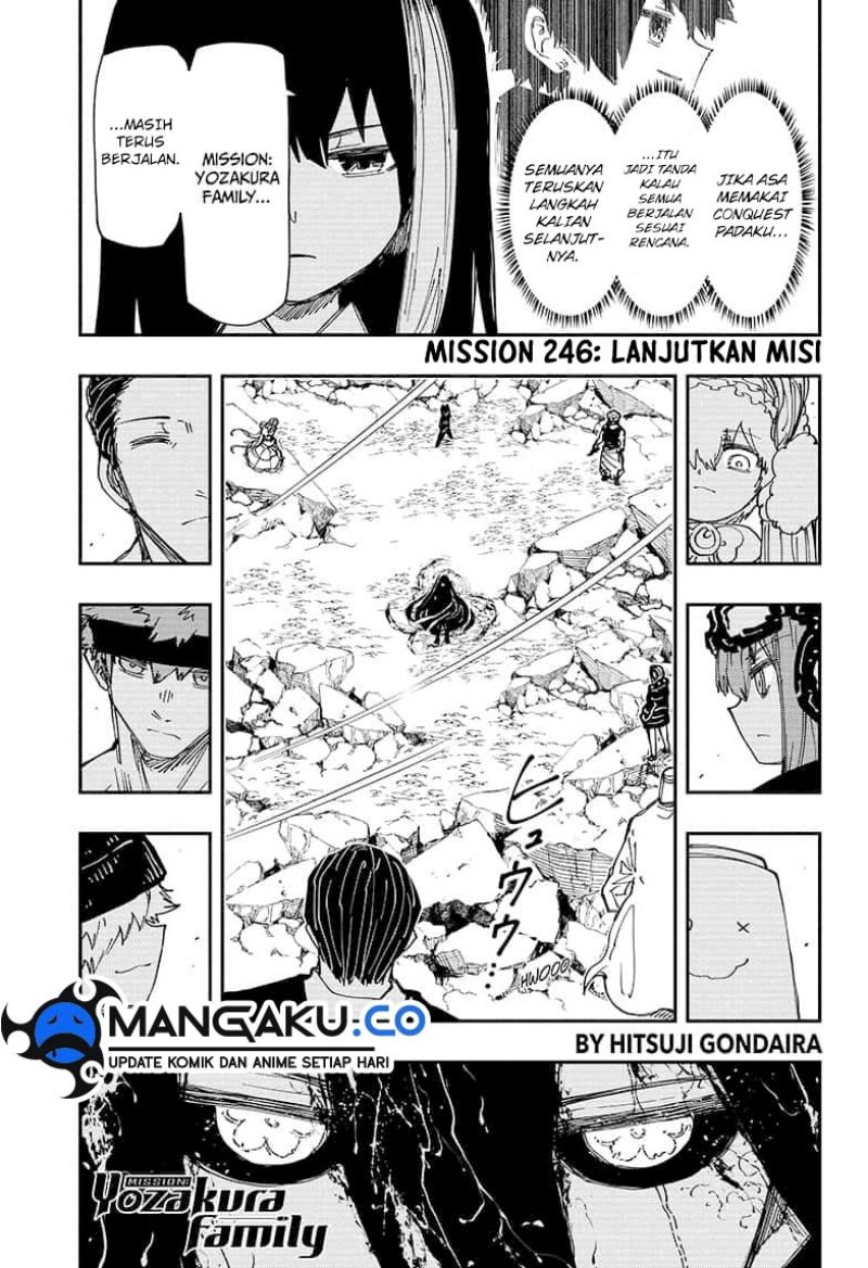 Mission: Yozakura Family chapter 246