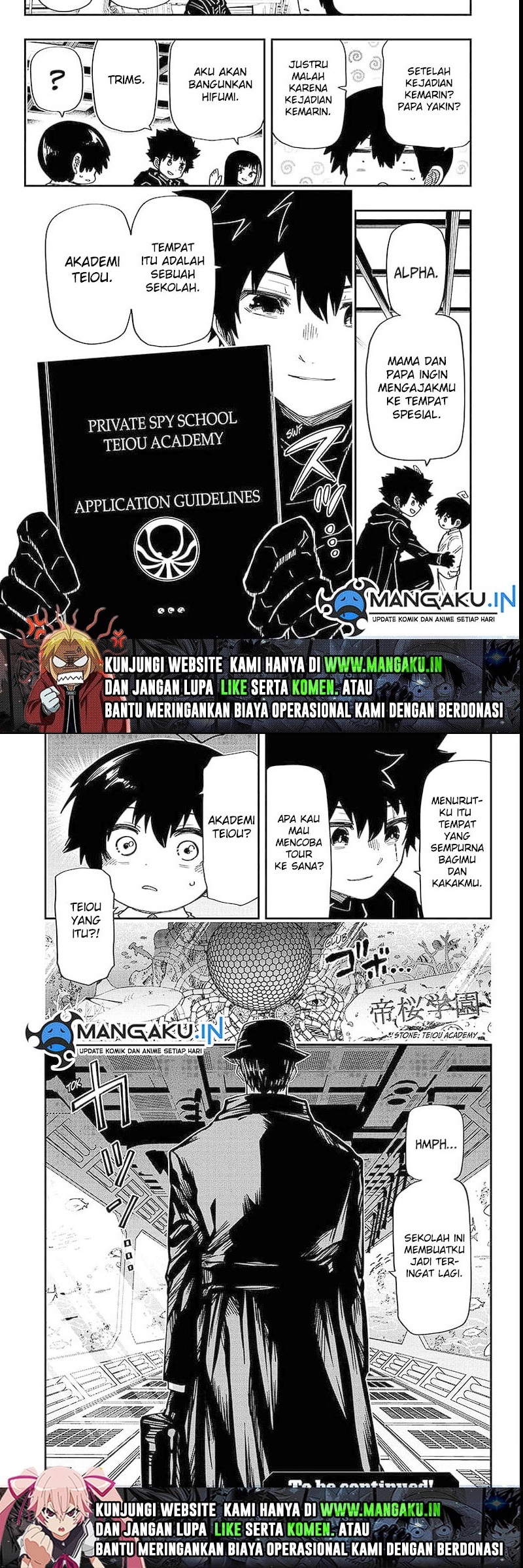 Mission: Yozakura Family chapter 173