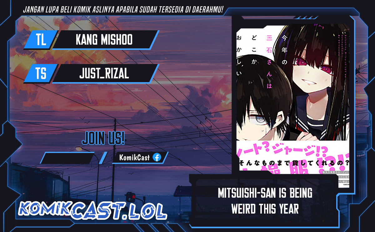 Mitsuishi-san is Being Weird This Year Chapter 25 Bahasa Indonesia