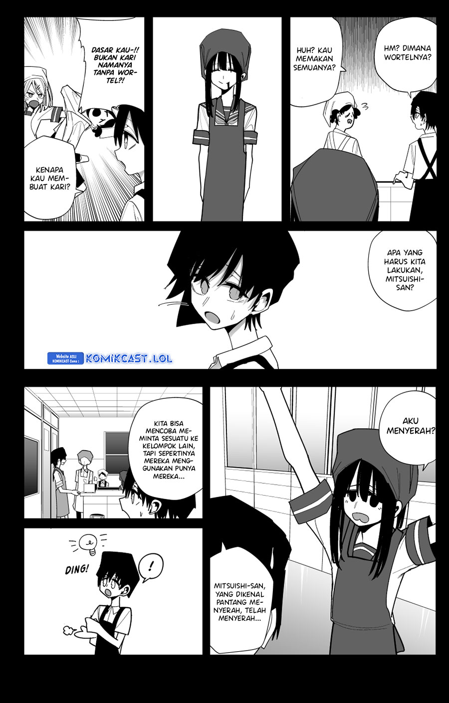 Mitsuishi-san is Being Weird This Year Chapter 25 Bahasa Indonesia