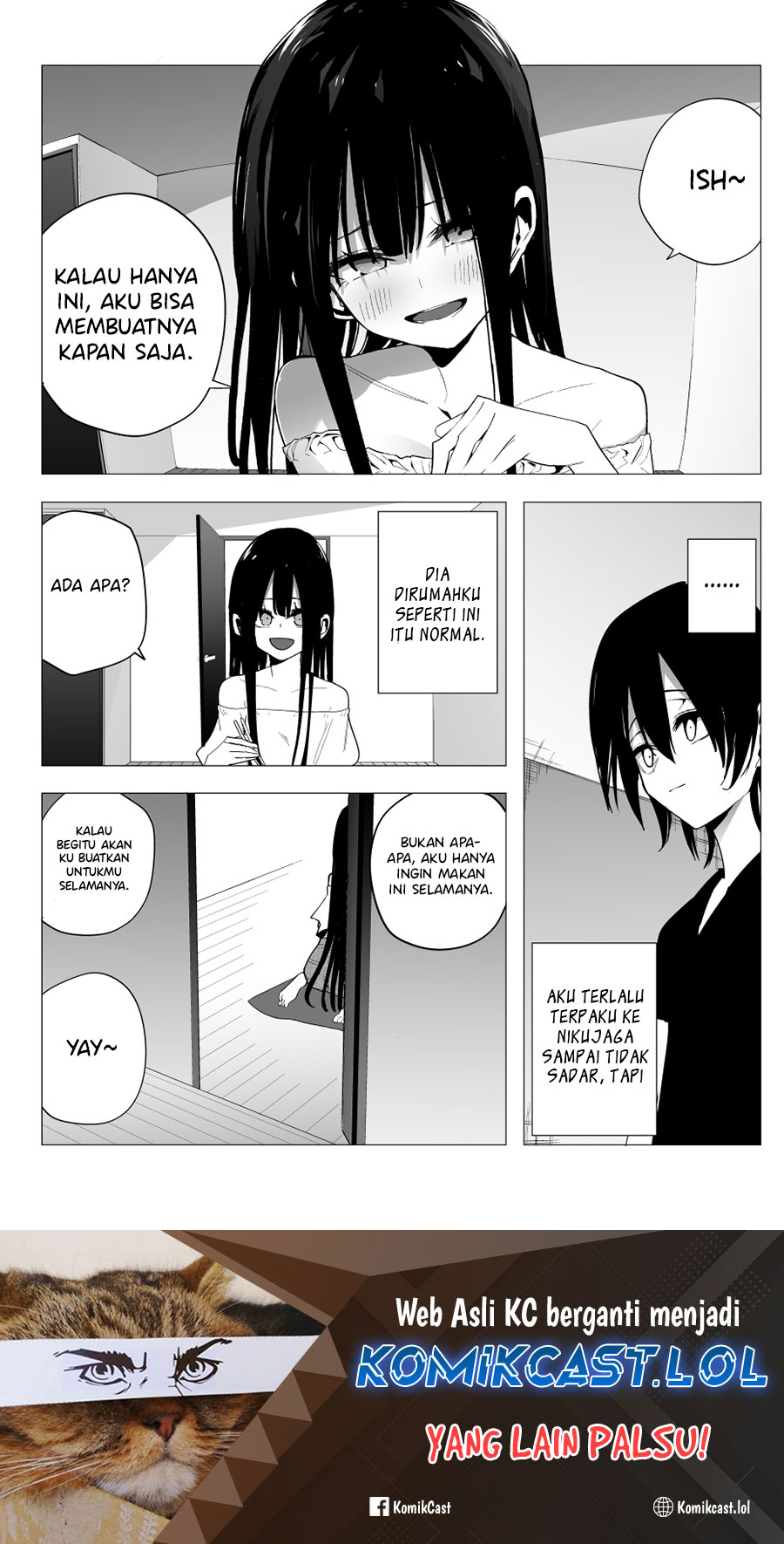 Mitsuishi-san is Being Weird This Year Chapter 25 Bahasa Indonesia