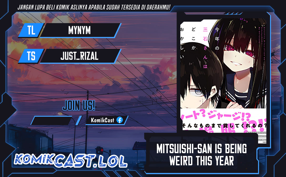 Mitsuishi-san is Being Weird This Year Chapter 34 Bahasa Indonesia