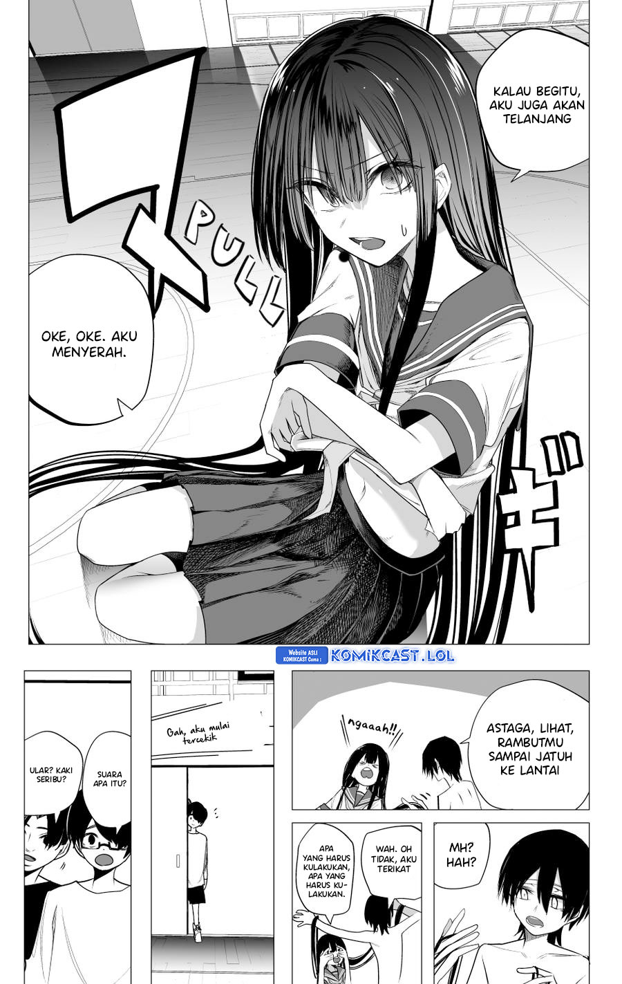 Mitsuishi-san is Being Weird This Year Chapter 34 Bahasa Indonesia