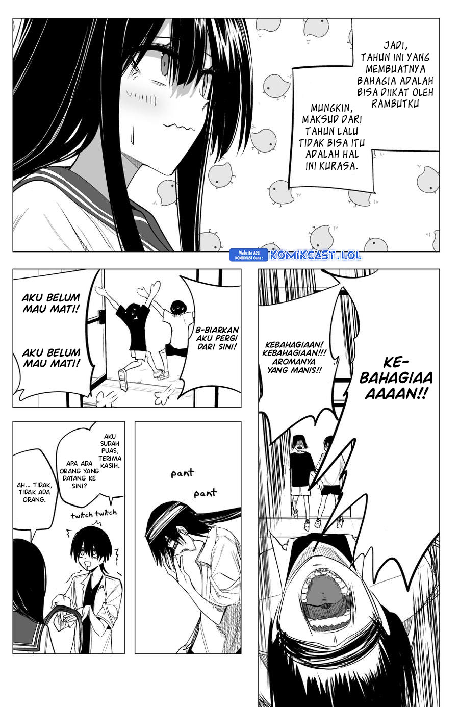 Mitsuishi-san is Being Weird This Year Chapter 34 Bahasa Indonesia