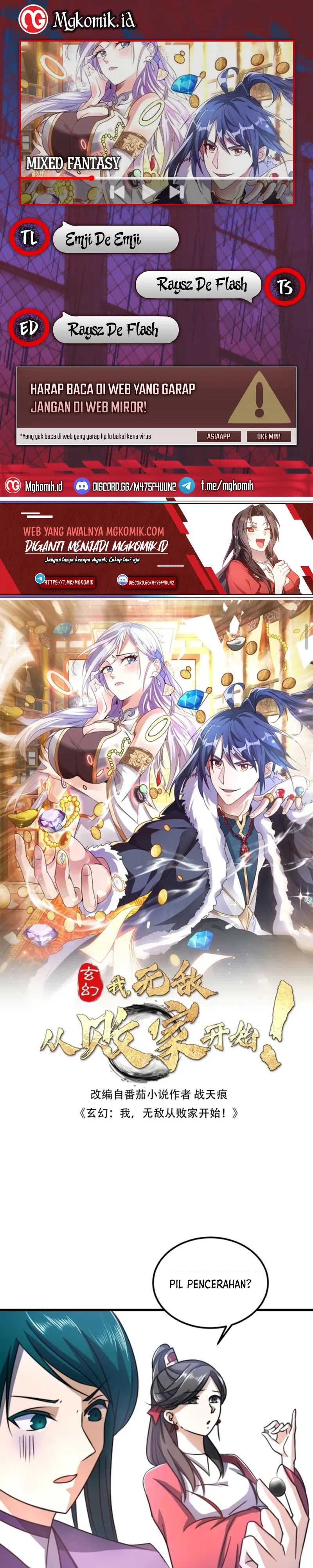 Mixed Fantasy – My Journey To Become Invincible From Big-Spending Begins! Chapter 30 Bahasa Indonesia