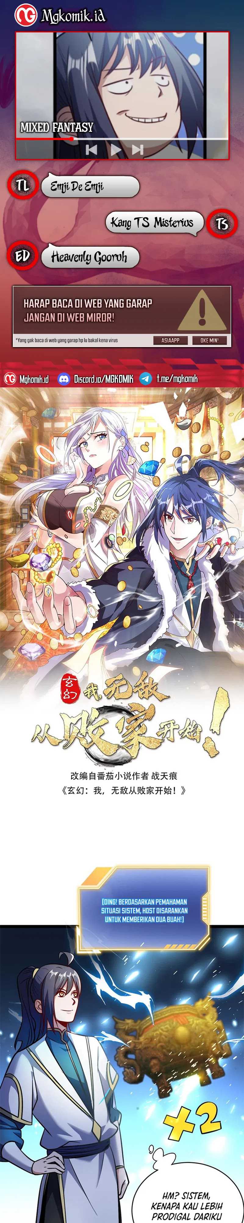 Mixed Fantasy – My Journey To Become Invincible From Big-Spending Begins! Chapter 160 Bahasa Indonesia