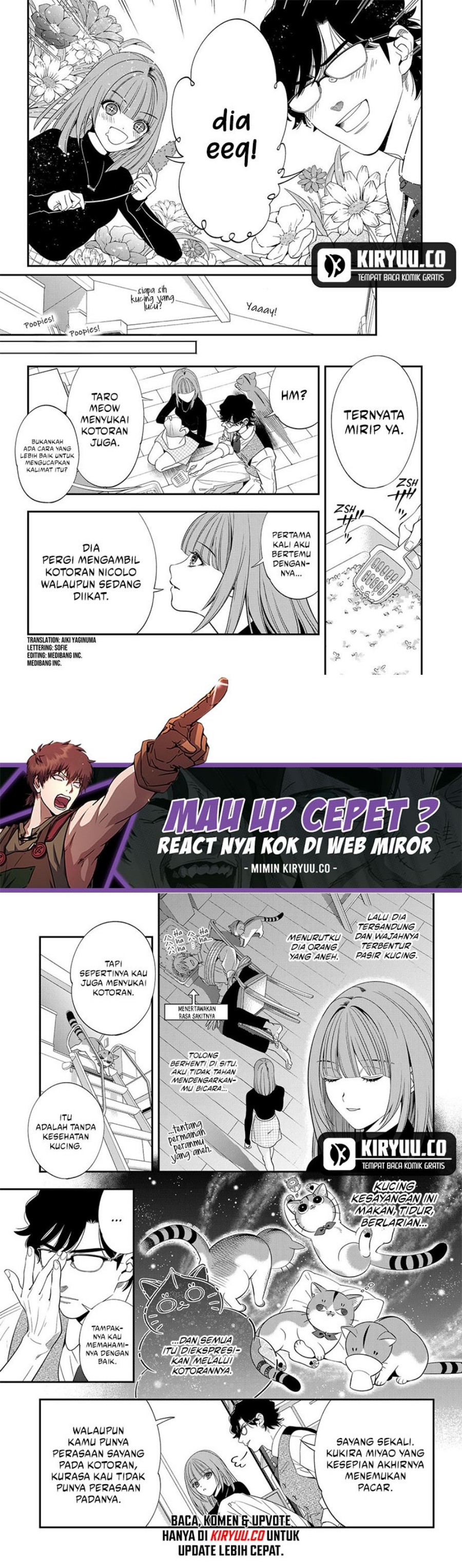 Miyaou Tarou ga Neko wo Kau Nante chapter 10