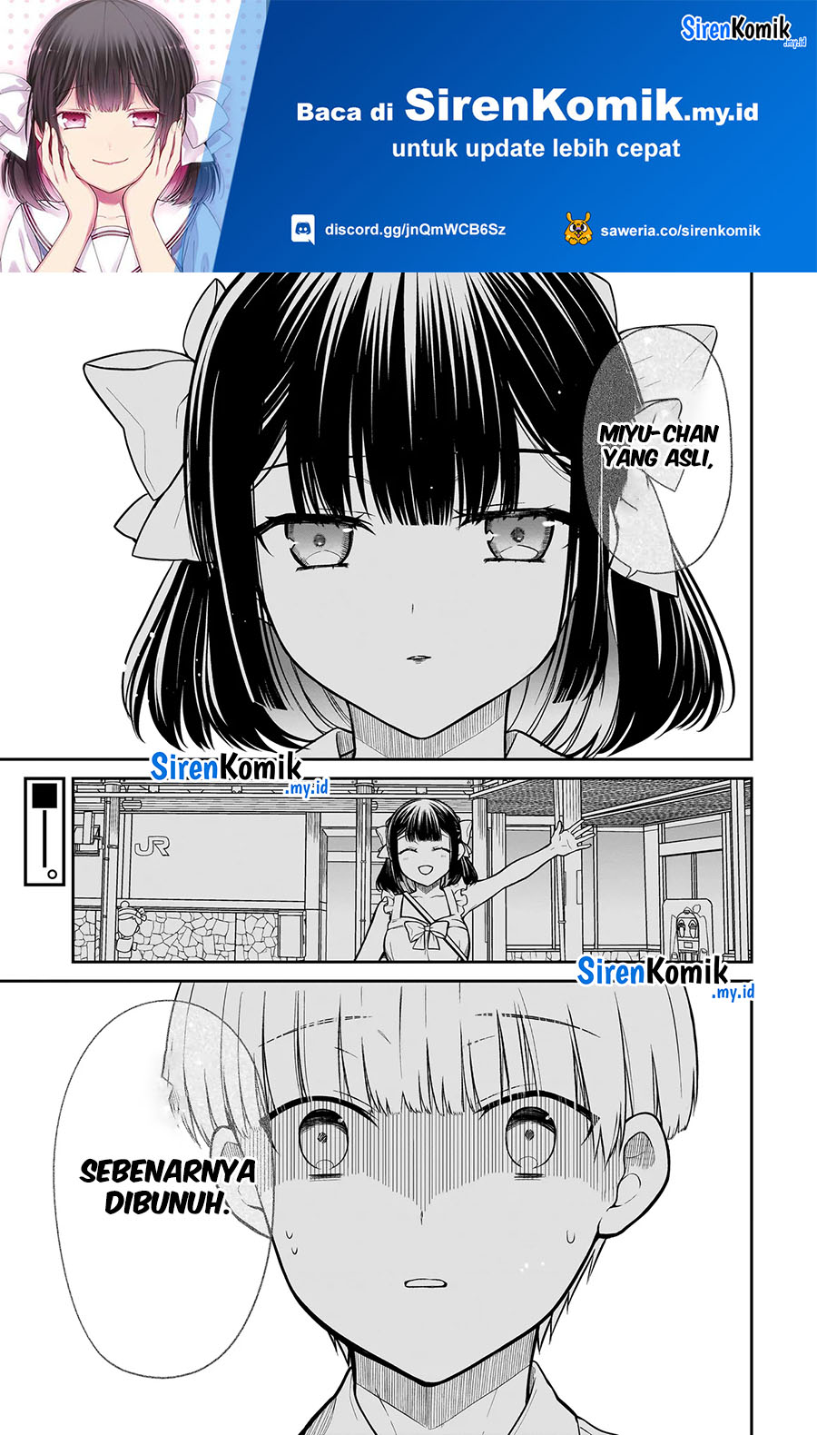 Miyu-chan wa Zutto Tomodachi Chapter 07 Bahasa Indonesia