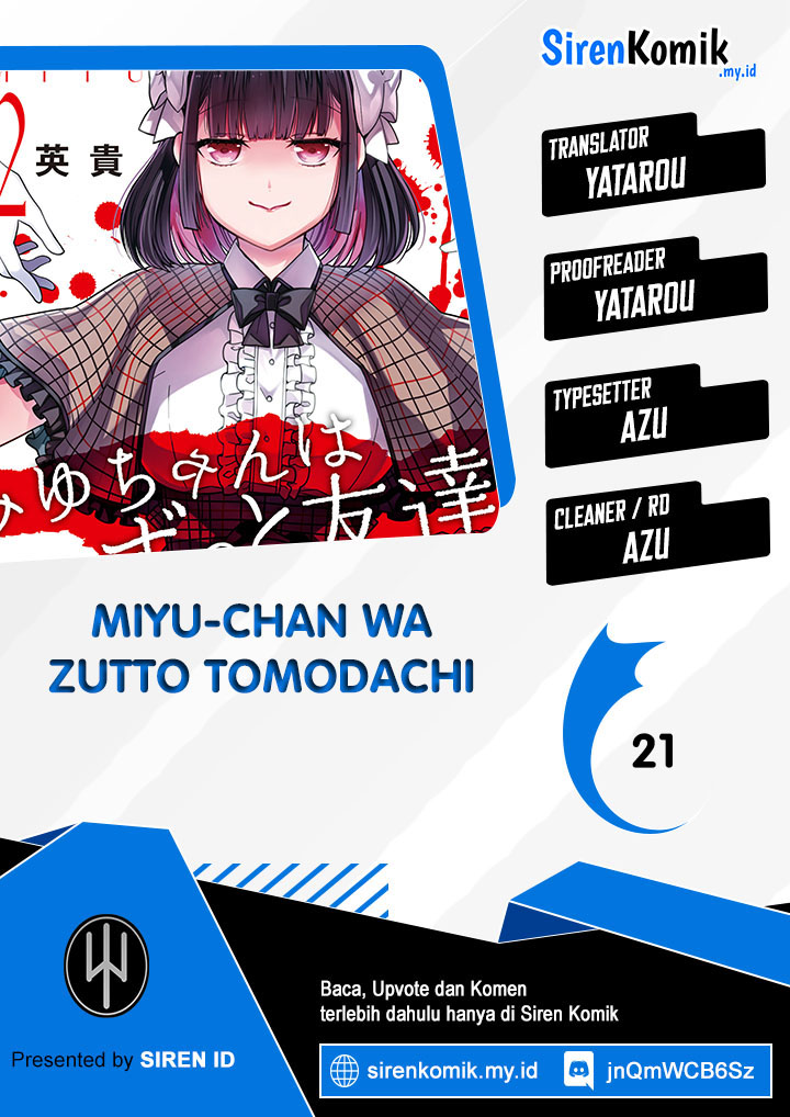Miyu-chan wa Zutto Tomodachi Chapter 21 Bahasa Indonesia