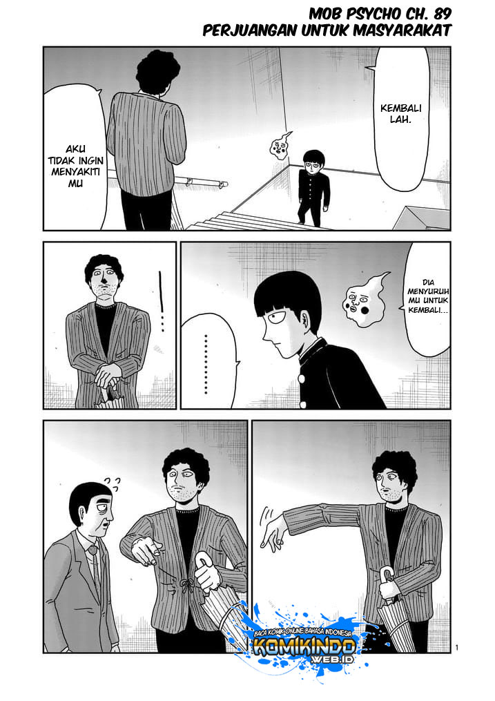 Mob Psycho 100 chapter 89
