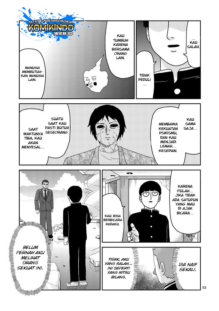 Mob Psycho 100 chapter 89