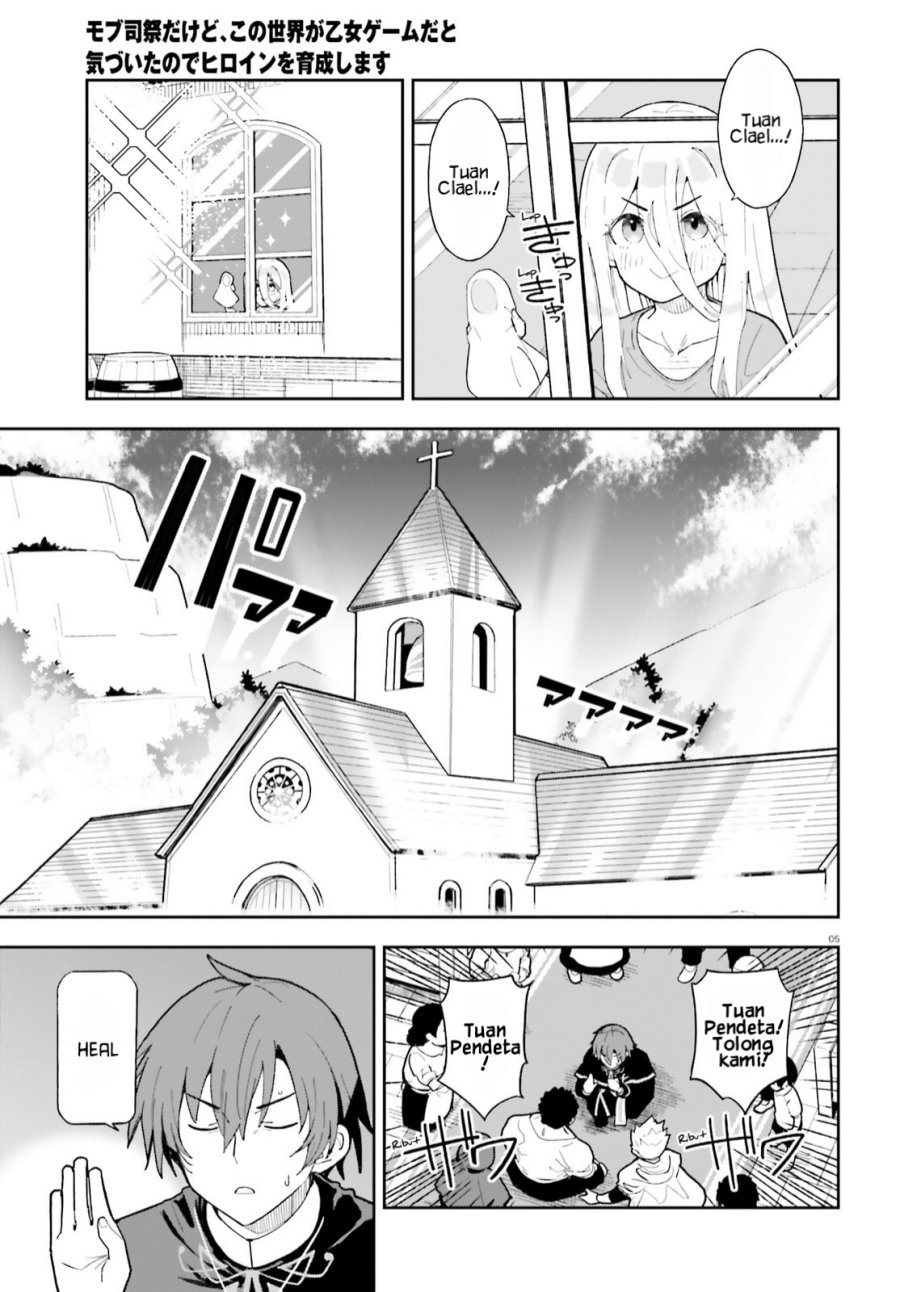 Mob Shisai Dakedo, Kono Sekai ga Otome Game dato Kizuita node Heroine wo Ikusei Shimasu Chapter 03 Bahasa Indonesia