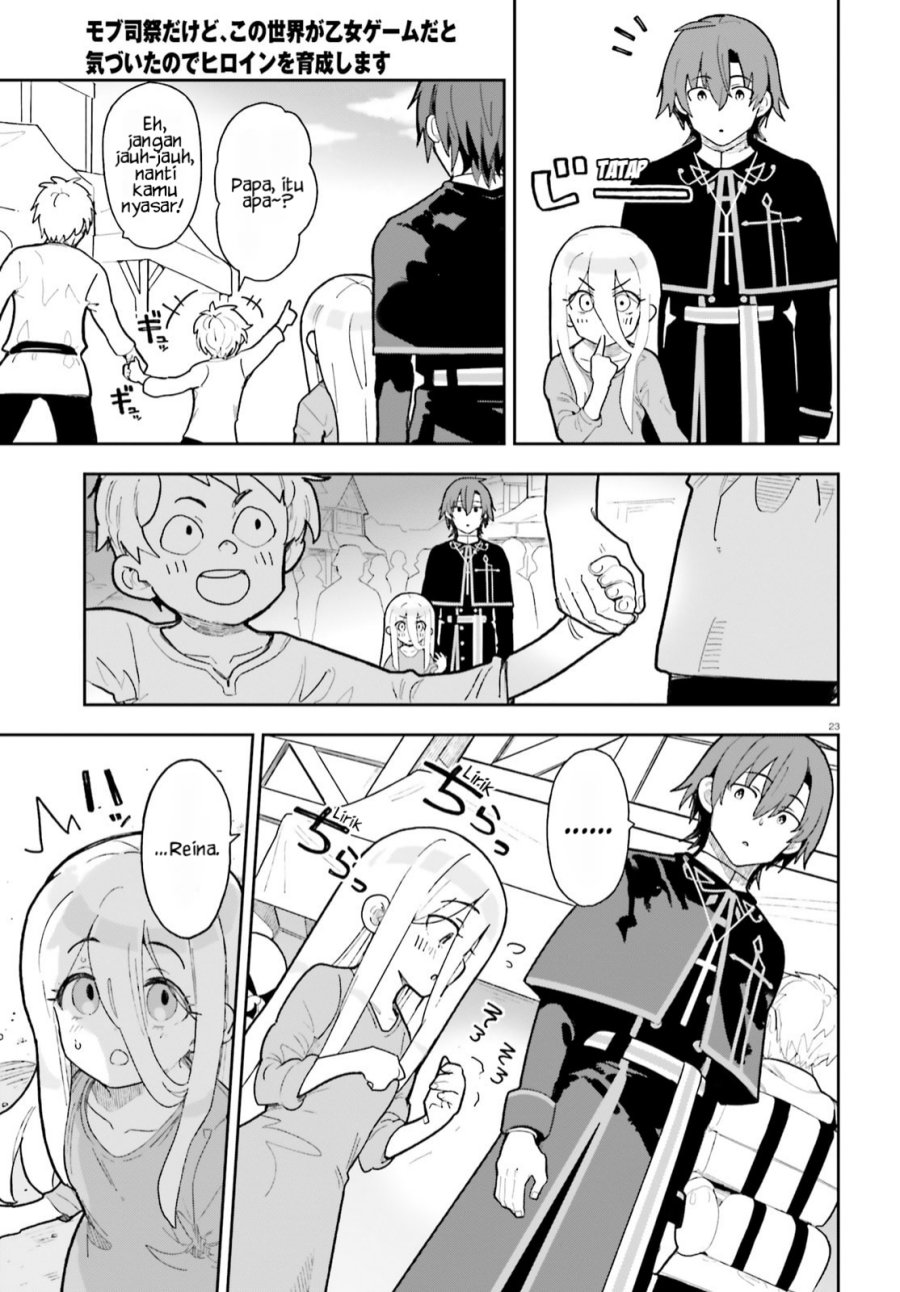 Mob Shisai Dakedo, Kono Sekai ga Otome Game dato Kizuita node Heroine wo Ikusei Shimasu Chapter 03 Bahasa Indonesia