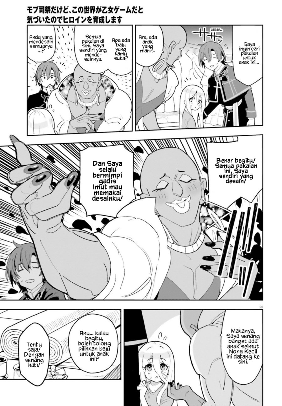 Mob Shisai Dakedo, Kono Sekai ga Otome Game dato Kizuita node Heroine wo Ikusei Shimasu Chapter 04 Bahasa Indonesia